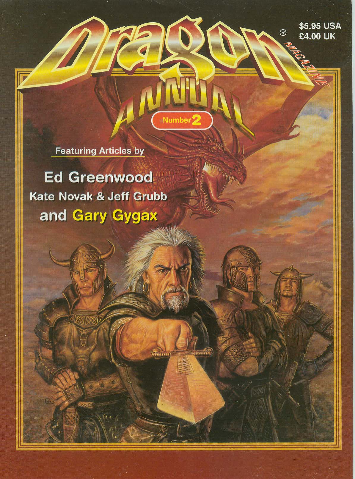 Dragon Magazine Annual 2 -1997Cover art